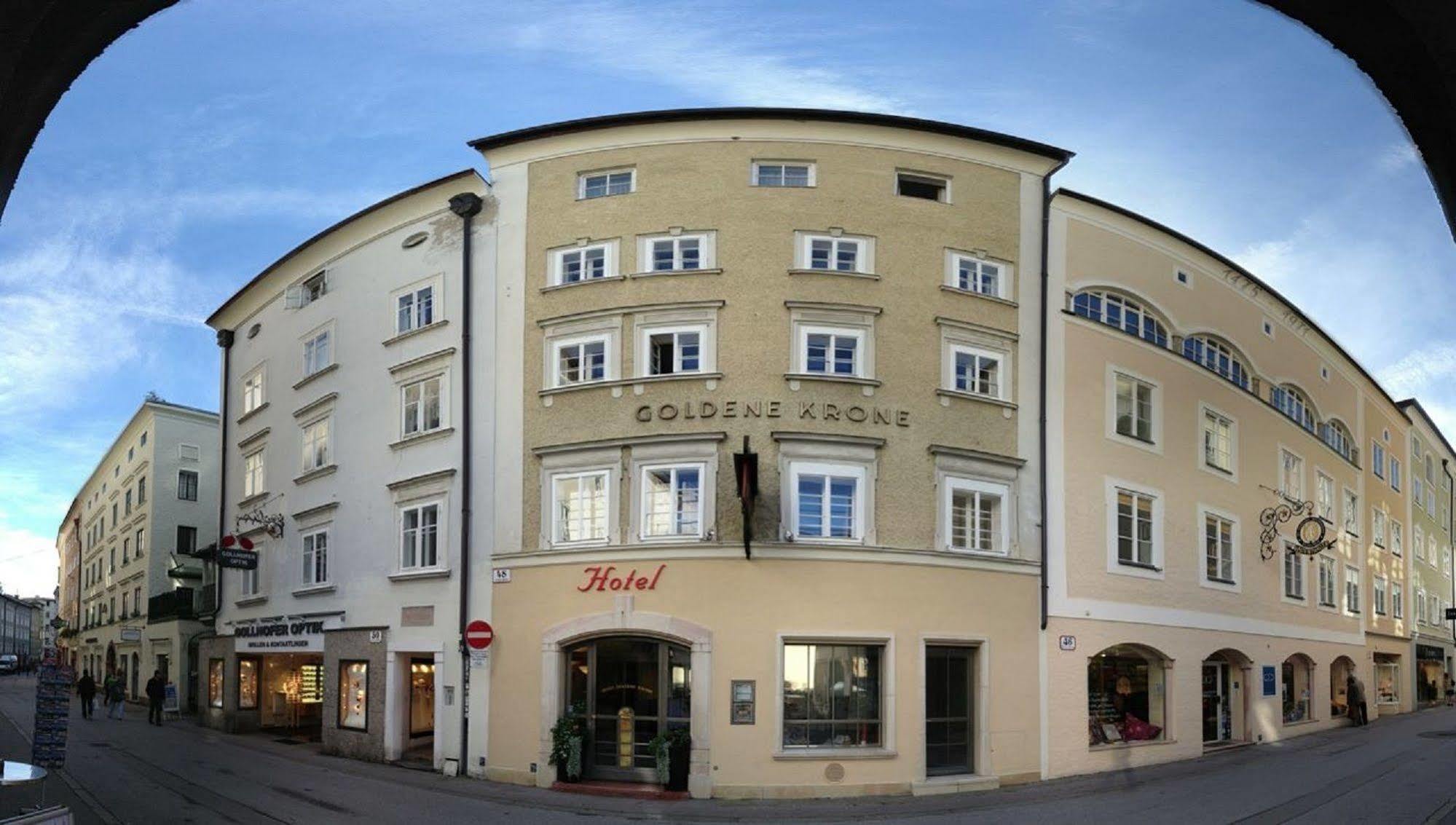 Hotel Krone 1512 Salzburgo Exterior foto